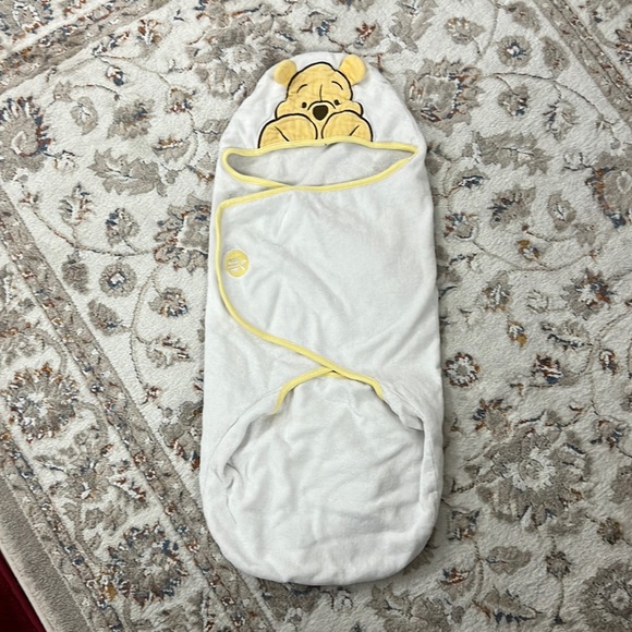 Winnie the Pooh Baby Hooded Bath Towel, 0-6 Months